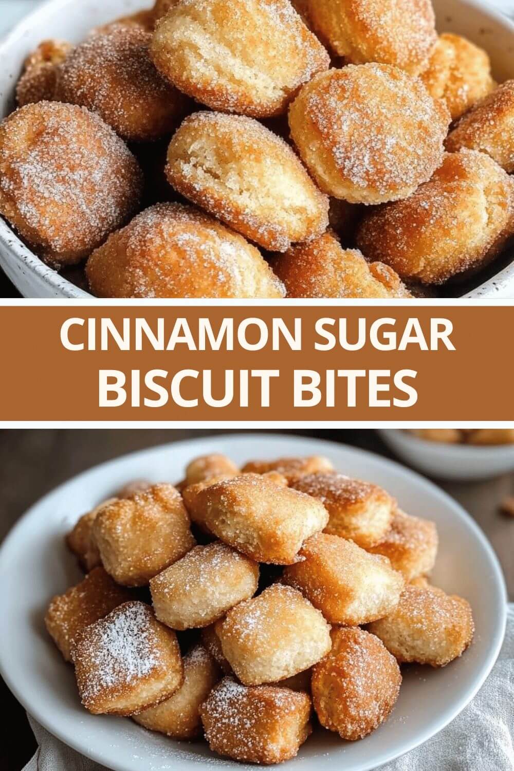 Cinnamon Sugar Biscuit Bites