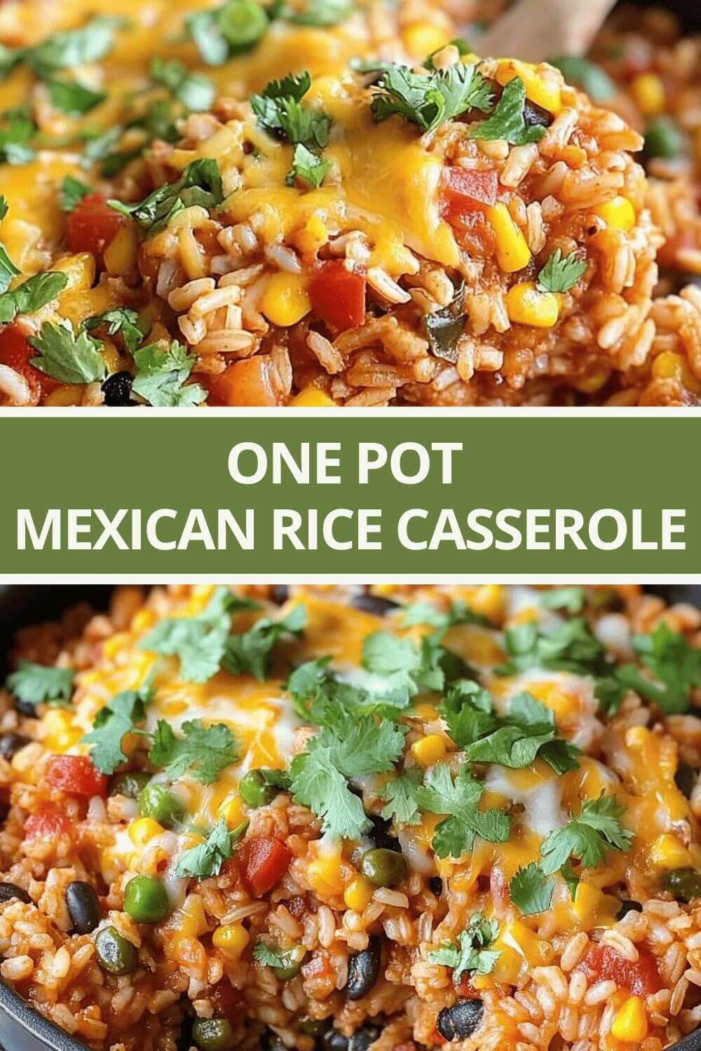 ONE POT MEXICAN RICE CASSEROLE