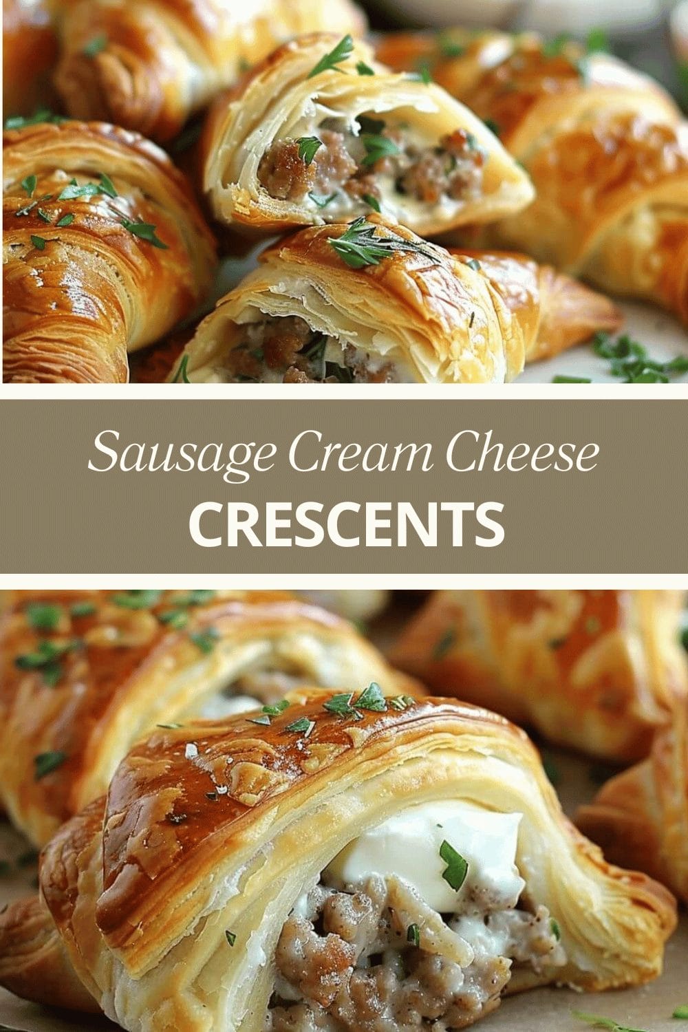 Sausage Cream Cheese Crescents