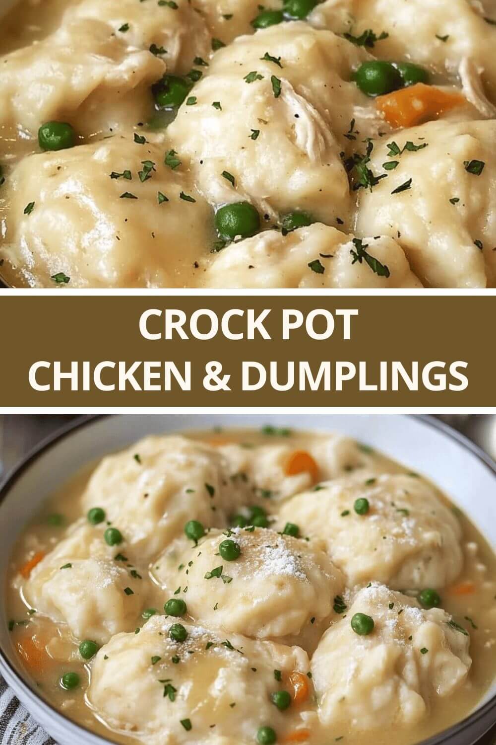 Crockpot Chicken and Dumplings