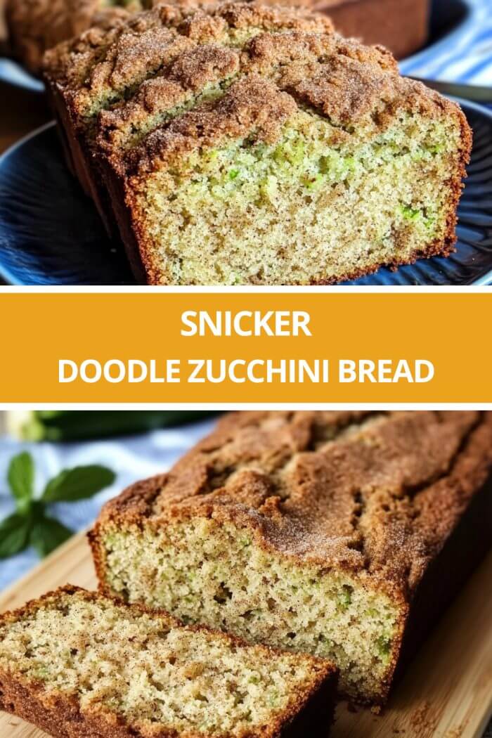 Snickerdoodle Zucchini Bread