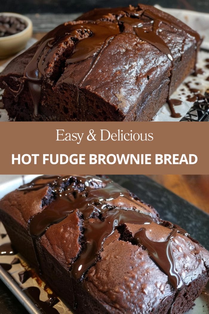 HOT FUDGE BROWNIE BREAD