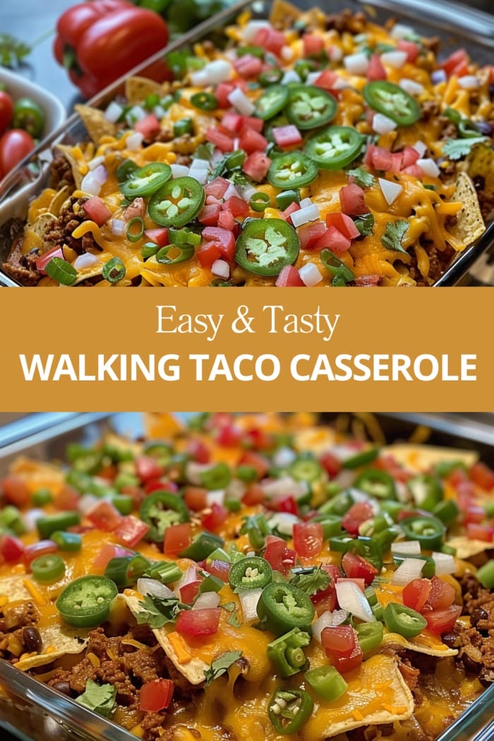 Walking Taco Casserole