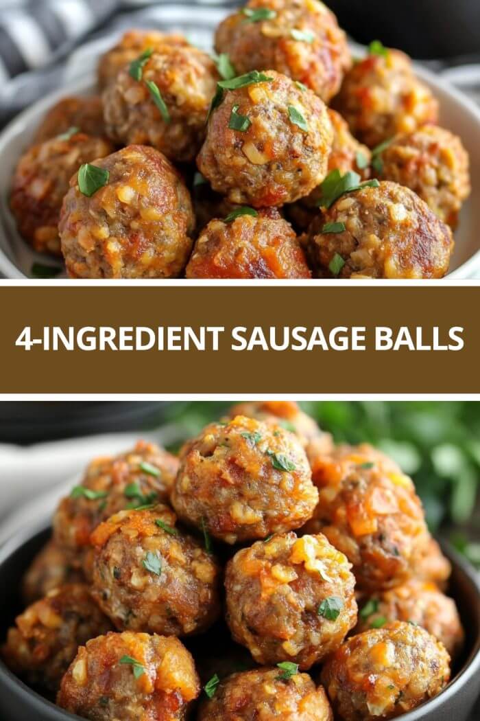 4-Ingredient Sausage Balls