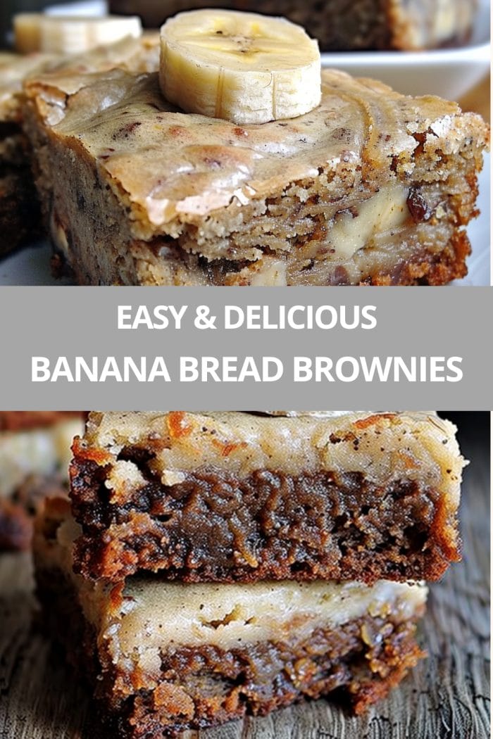 Banana Bread Brownies