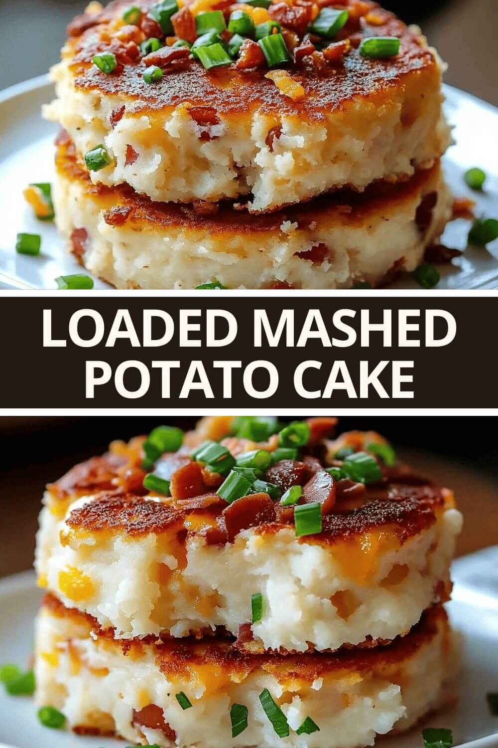 Loaded Mashed Potato Cakes: A Crispy, Comforting Treat