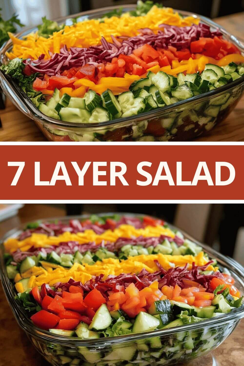 Seven-layer salad