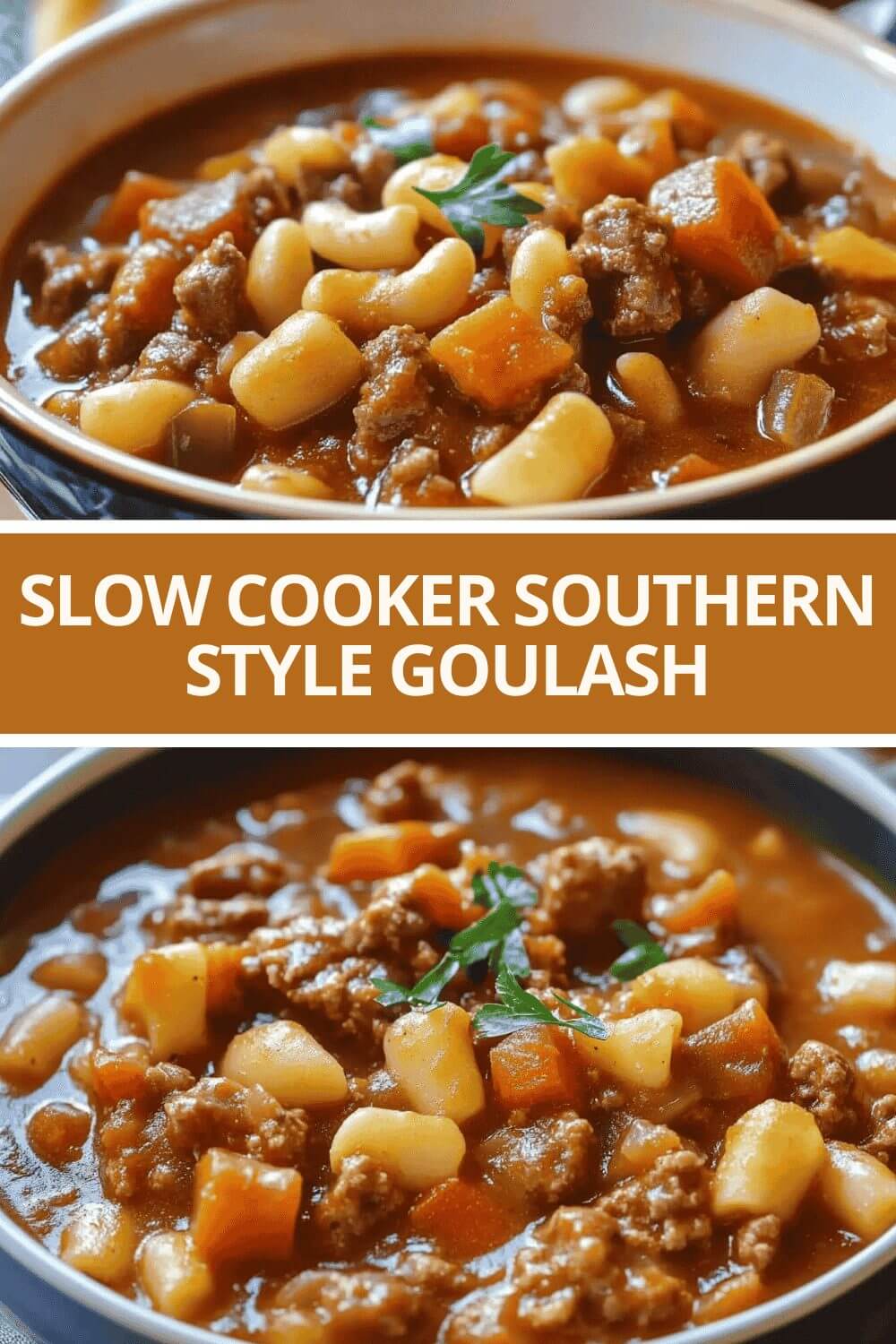 Slow Cooker Southern Style Goulash Recipe