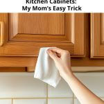 Effortlessly Remove Grease from Kitchen Cabinets: My Mom’s Easy Trick