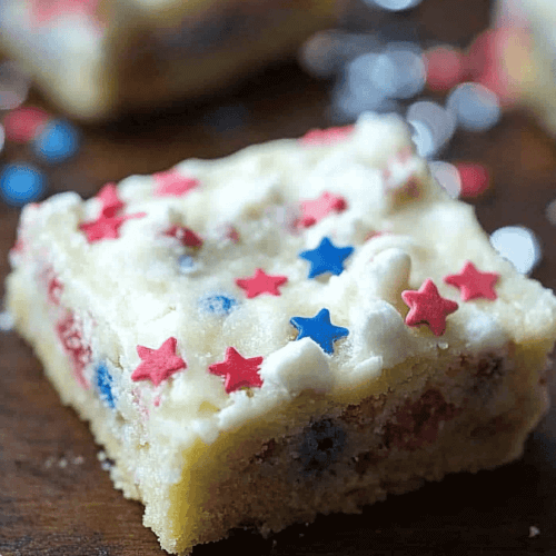 4th Of July Sugar Cookie Bars