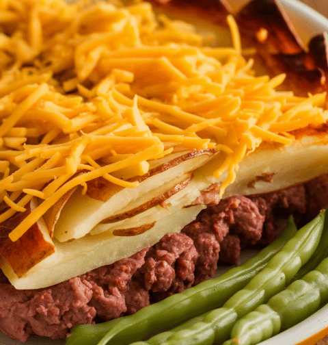 5 Ingredient Hamburger Potato Casserole