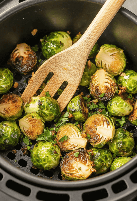 Air Fryer Brussels Sprouts