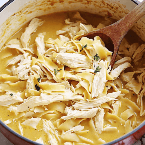 Amish Chicken Noodles