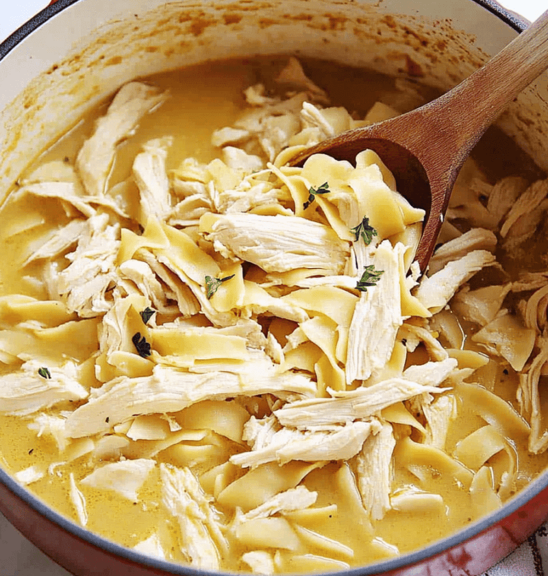 Amish Chicken Noodles