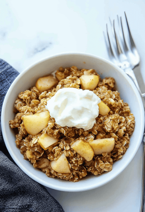 Baked Apple Oatmeal