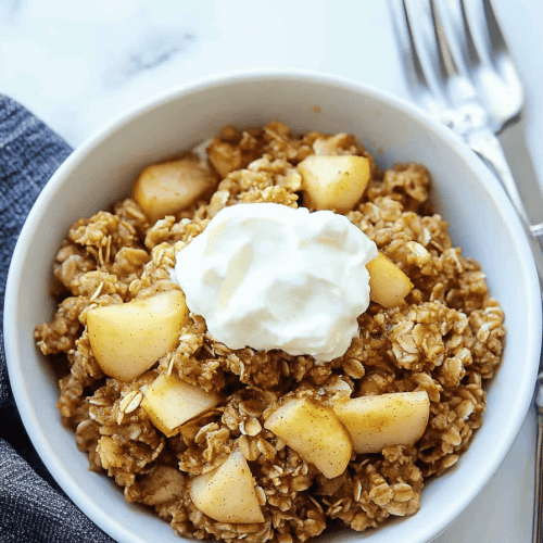Baked Apple Oatmeal