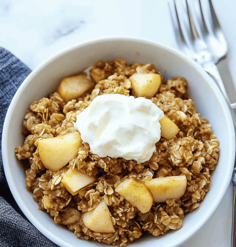 Baked Apple Oatmeal