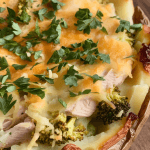 Baked Potato Chicken and Broccoli Casserole