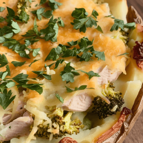 Baked Potato Chicken and Broccoli Casserole