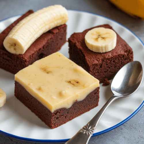 Banana Pudding Brownies