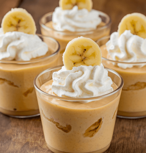 Banana Pudding Cups