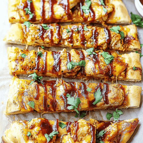 Bbq Chicken Flatbread