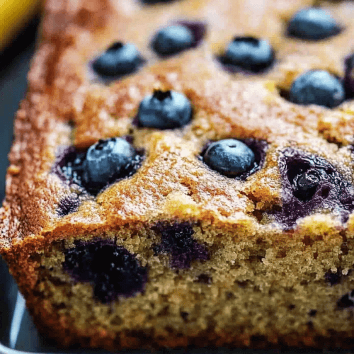 Blueberry Banana Bread