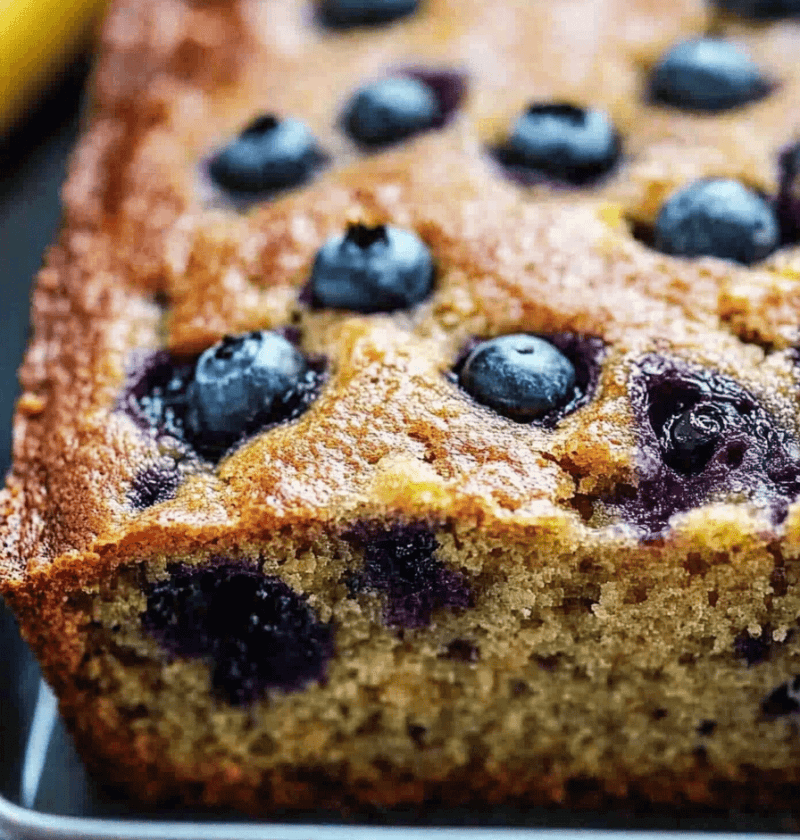 Blueberry Banana Bread