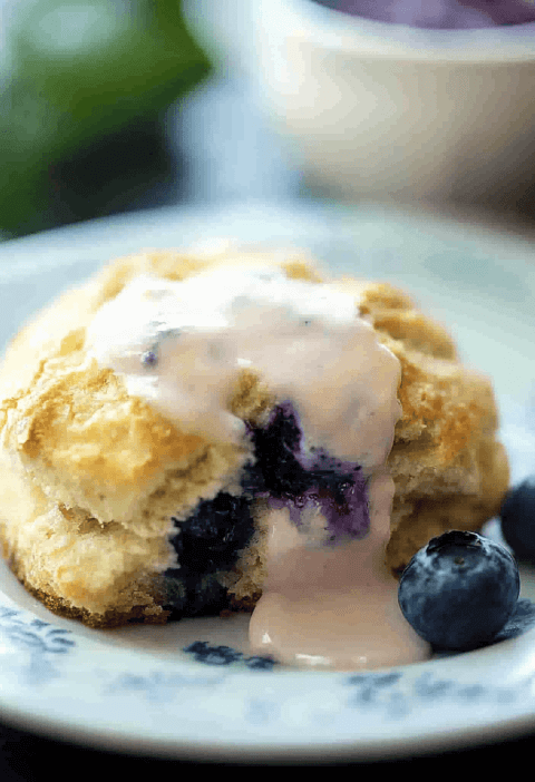 Blueberry Biscuits