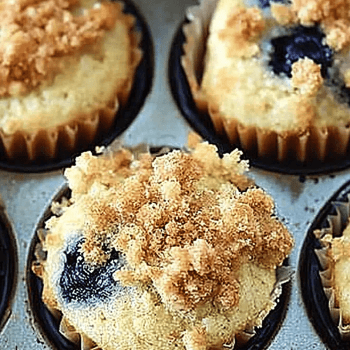 Blueberry Streusel Muffins