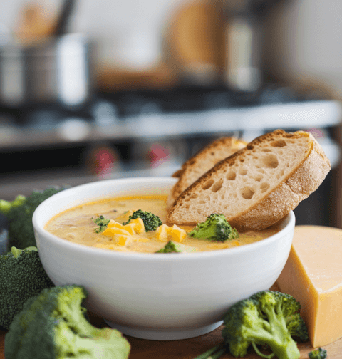 Broccoli Cheddar Soup Recipe