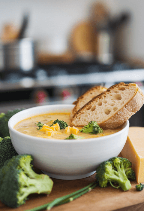 Broccoli Cheddar Soup Recipe