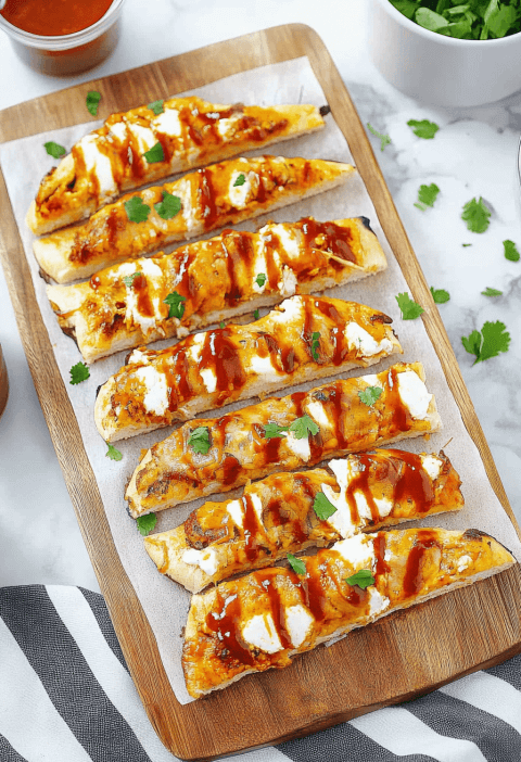 Buffalo Chicken Flatbread