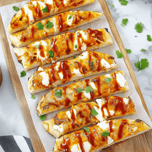 Buffalo Chicken Flatbread