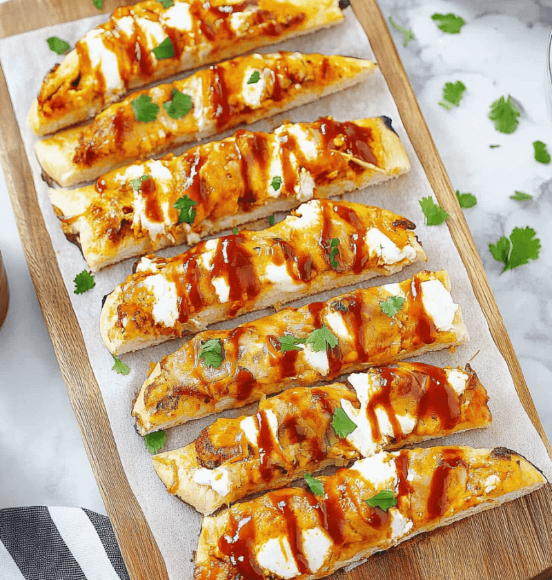 Buffalo Chicken Flatbread