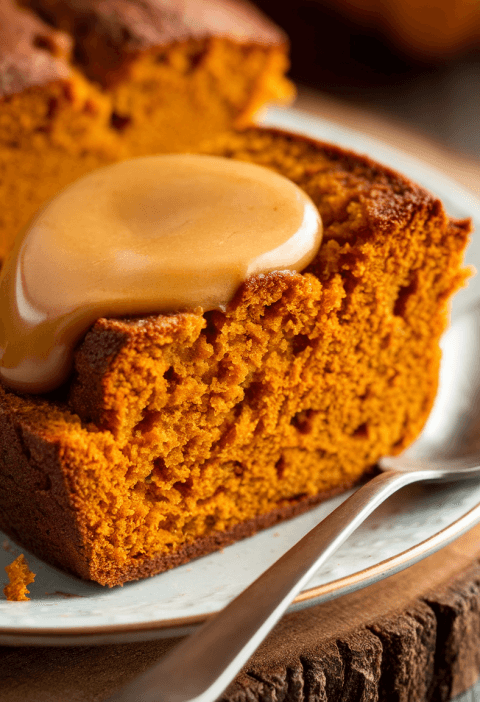 Butterscotch Pudding Browned Butter Pumpkin Bread
