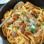 Cajun Chicken And Sausage Pasta