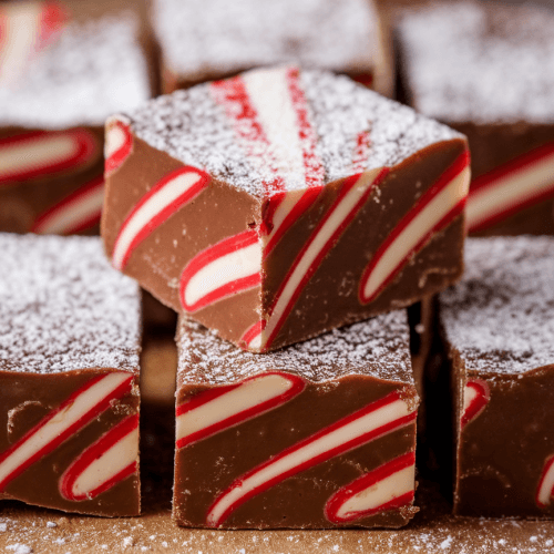 Candy Cane Fudge Recipe