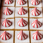 Candy Cane Kiss Sugar Cookie Bars