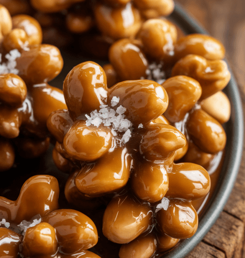 Caramel Cashew Clusters