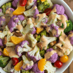 Cauliflower Broccoli Salad