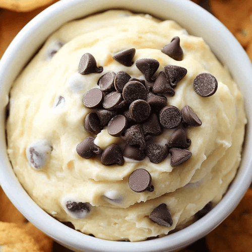 Chocolate Chip Cookie Dough Dip