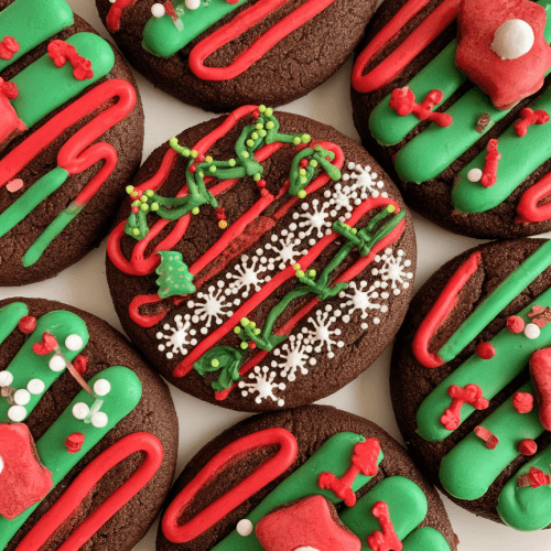 Christmas Brownie Cookies