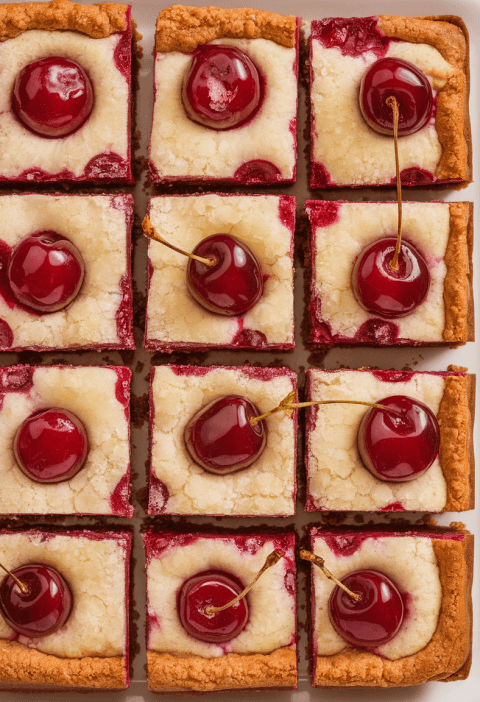 Christmas Cherry Bars