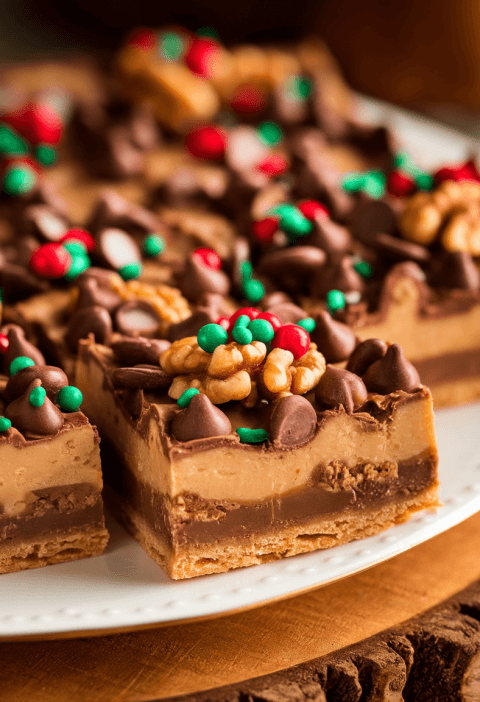 Christmas Magic Cookie Bars
