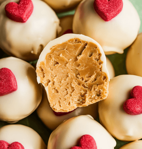 Christmas Peanut Butter Balls