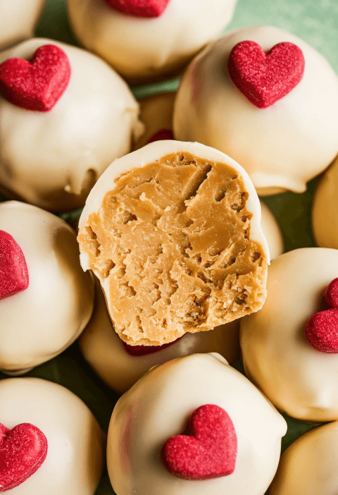 Christmas Peanut Butter Balls