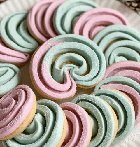 Christmas Pinwheel Cookies