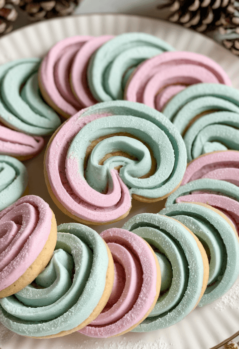 Christmas Pinwheel Cookies