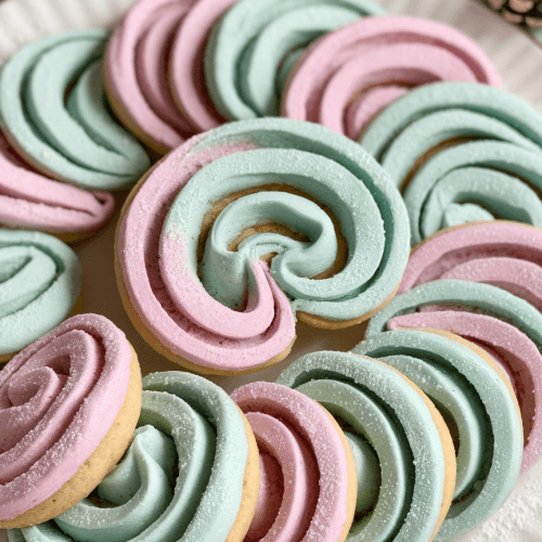 Christmas Pinwheel Cookies